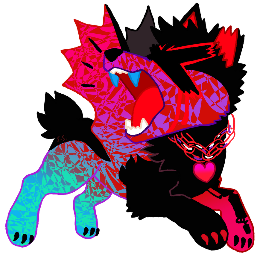 🩸Sugarblade Lockheart🩸 Sparkledog fursona